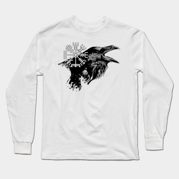 Compass Long Sleeve T-Shirt by zachattack